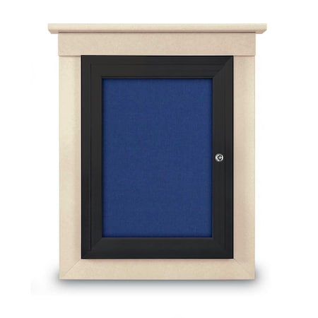 United Visual Products 42"x32" 2-Door Enclosed Letterboard, Burgundy/Lt Oak UV26235O-LTOAK-BURGUN